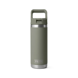 YETI Rambler 18 OZ (532ml) Bottle With Straw Cap - Pampa Green