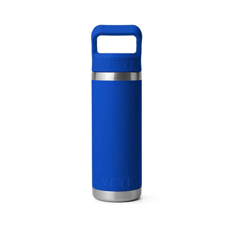 YETI Rambler 18 OZ (532ml) Bottle With Straw Cap - Royal Blue