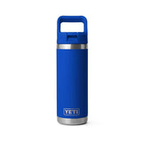 YETI Rambler 18 OZ (532ml) Bottle With Straw Cap - Royal Blue