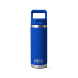 YETI Rambler 18 OZ (532ml) Bottle With Straw Cap - Royal Blue