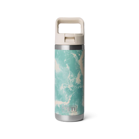 YETI Rambler 18 OZ (532ml) Bottle With Straw Cap - Sea View