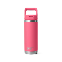 Load image into Gallery viewer, YETI Rambler 18 OZ (532ml) Bottle With Straw Cap - Tropical Pink
