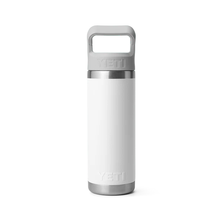 YETI Rambler 18 OZ (532ml) Bottle With Straw Cap - White