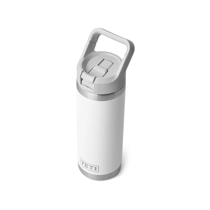 YETI Rambler 18 OZ (532ml) Bottle With Straw Cap - White