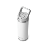 YETI Rambler 18 OZ (532ml) Bottle With Straw Cap - White