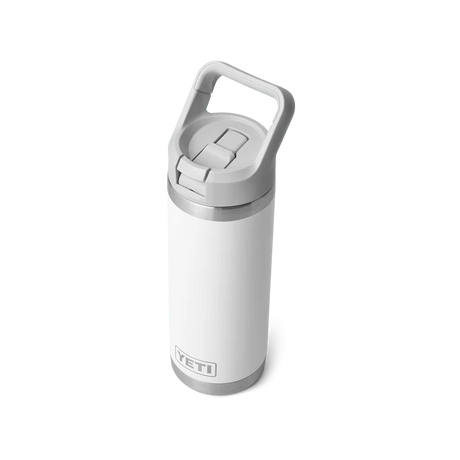 YETI Rambler 18 OZ (532ml) Bottle With Straw Cap - White