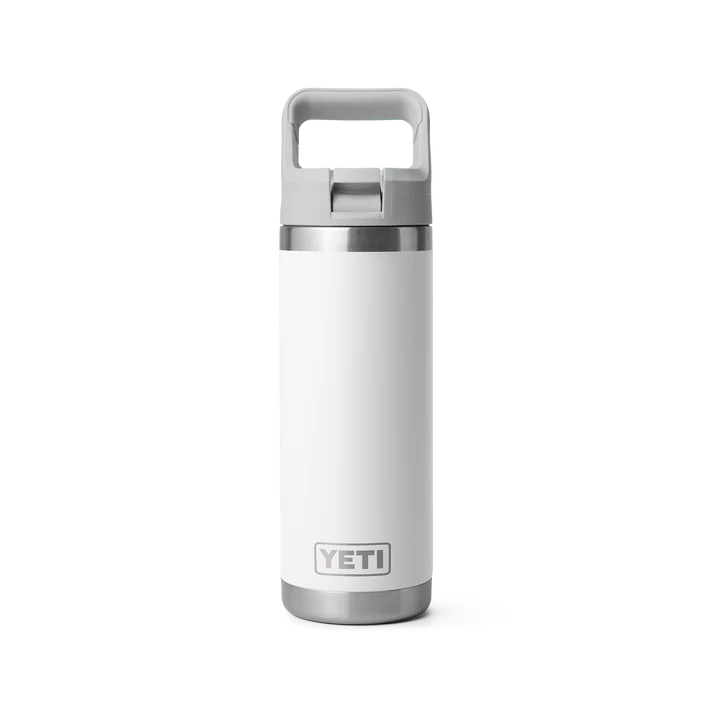 YETI Rambler 18 OZ (532ml) Bottle With Straw Cap - White