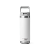 YETI Rambler 18 OZ (532ml) Bottle With Straw Cap - White