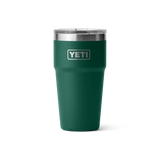 YETI Rambler 20 OZ (591ml) Stackable Cup With Magslider Lid - Black Forest Green