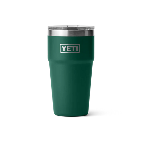 YETI Rambler 20 OZ (591ml) Stackable Cup With Magslider Lid - Black Forest Green