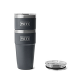 YETI Rambler 20 OZ (591ml) Stackable Cup With Magslider Lid - Charcoal