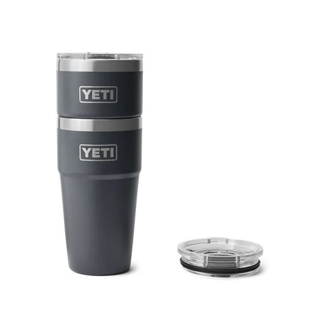 YETI Rambler 20 OZ (591ml) Stackable Cup With Magslider Lid - Charcoal