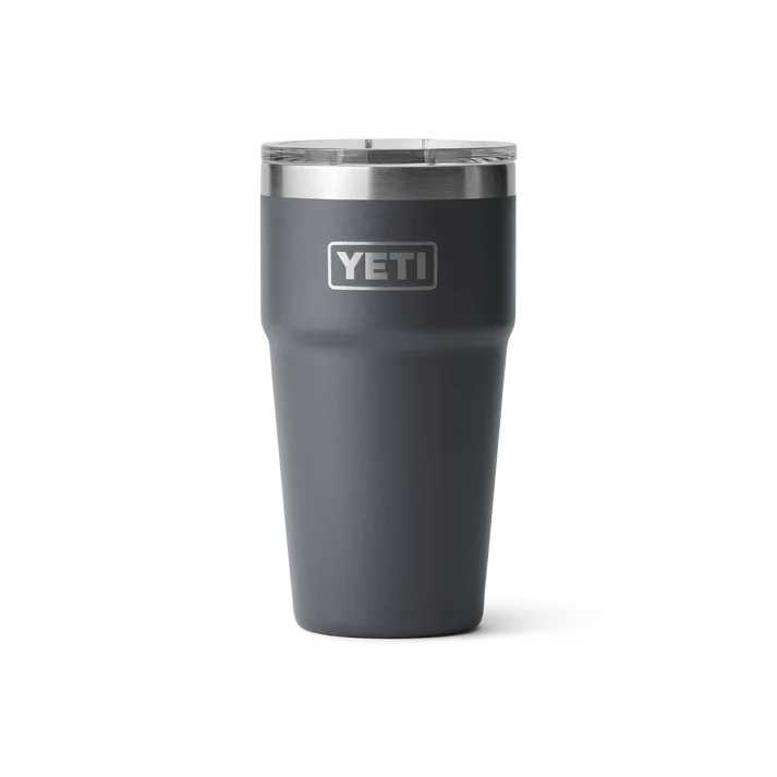 YETI Rambler 20 OZ (591ml) Stackable Cup With Magslider Lid - Charcoal