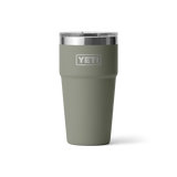 YETI Rambler 20 OZ (591ml) Stackable Cup With Magslider Lid - Pampa Green