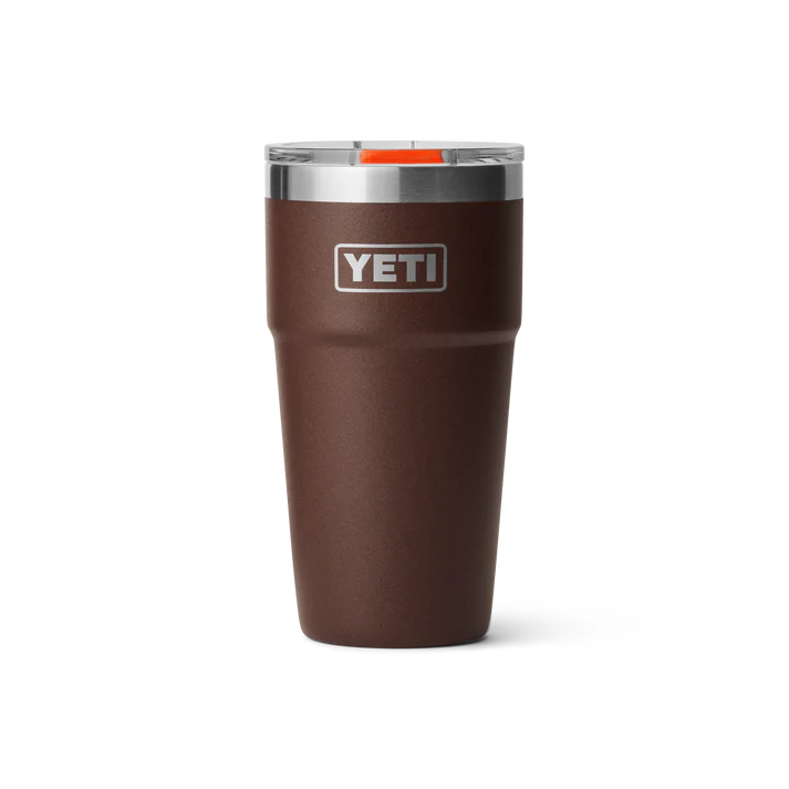 YETI Rambler 20 OZ (591ml) Stackable Cup With Magslider Lid - Wetlands Brown