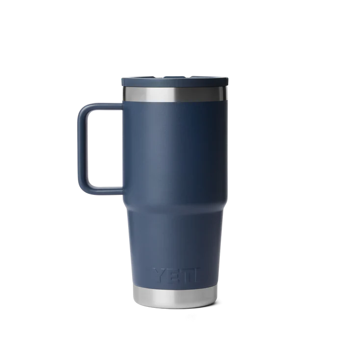 YETI Rambler 20 OZ (591ml) Travel Mug With Straw Lid - Navy