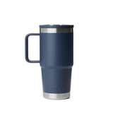 YETI Rambler 20 OZ (591ml) Travel Mug With Straw Lid - Navy