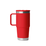 YETI Rambler 20 OZ (591ml) Travel Mug With Straw Lid - Rescue Red