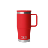 YETI Rambler 20 OZ (591ml) Travel Mug With Straw Lid - Rescue Red