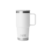 YETI Rambler 20 OZ (591ml) Travel Mug With Straw Lid - White