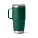 YETI Rambler 20 OZ (591ml) Travel Mug With Stronghold Lid - Black Forest Green