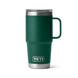 YETI Rambler 20 OZ (591ml) Travel Mug With Stronghold Lid - Black Forest Green