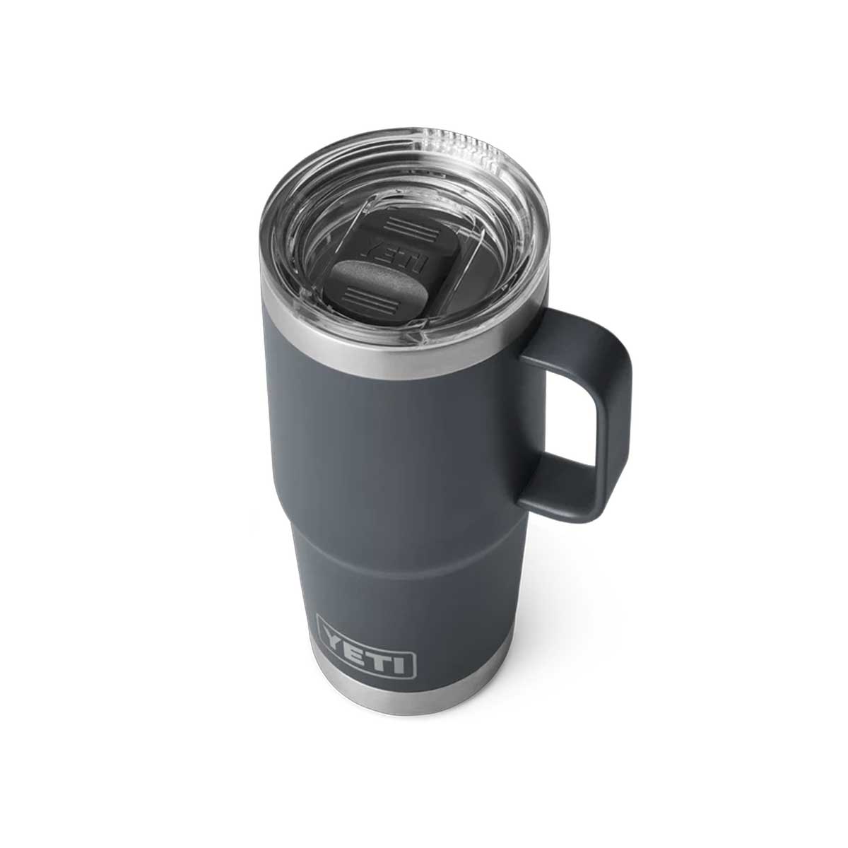 YETI Rambler 20 OZ (591ml) Travel Mug With Stronghold Lid - Charcoal