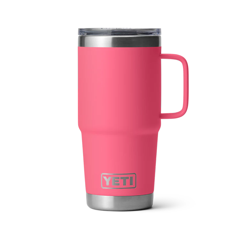 YETI Rambler 20 OZ (591ml) Travel Mug With Stronghold Lid - Tropical Pink