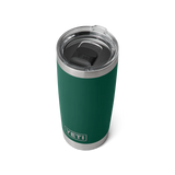 YETI Rambler 20 OZ (591ml) Tumbler With Magslider Lid - Black Forest Green