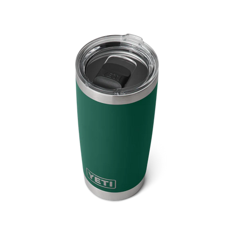 YETI Rambler 20 OZ (591ml) Tumbler With Magslider Lid - Black Forest Green