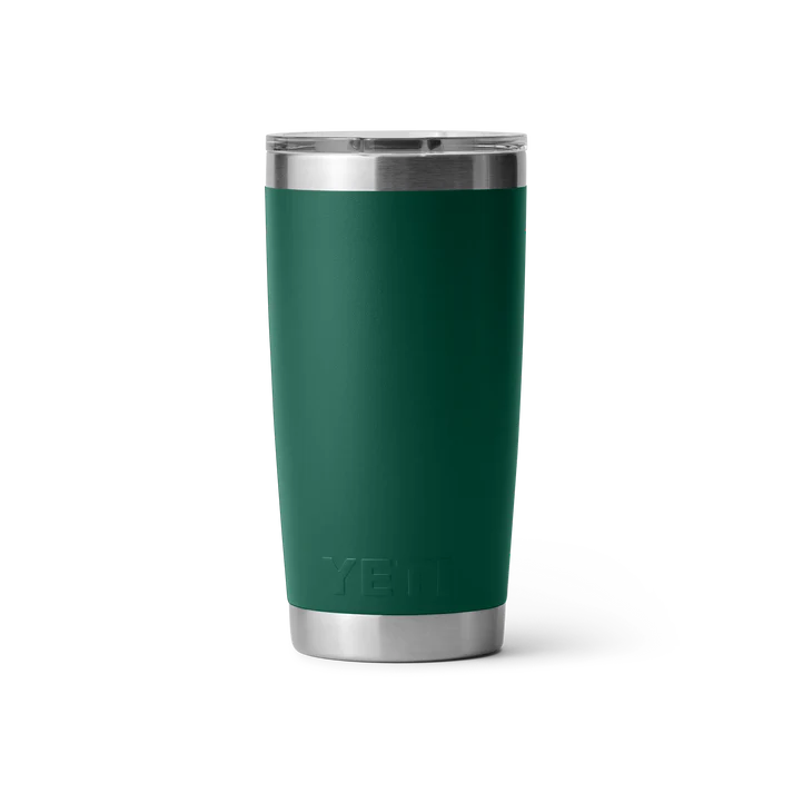 YETI Rambler 20 OZ (591ml) Tumbler With Magslider Lid - Black Forest Green