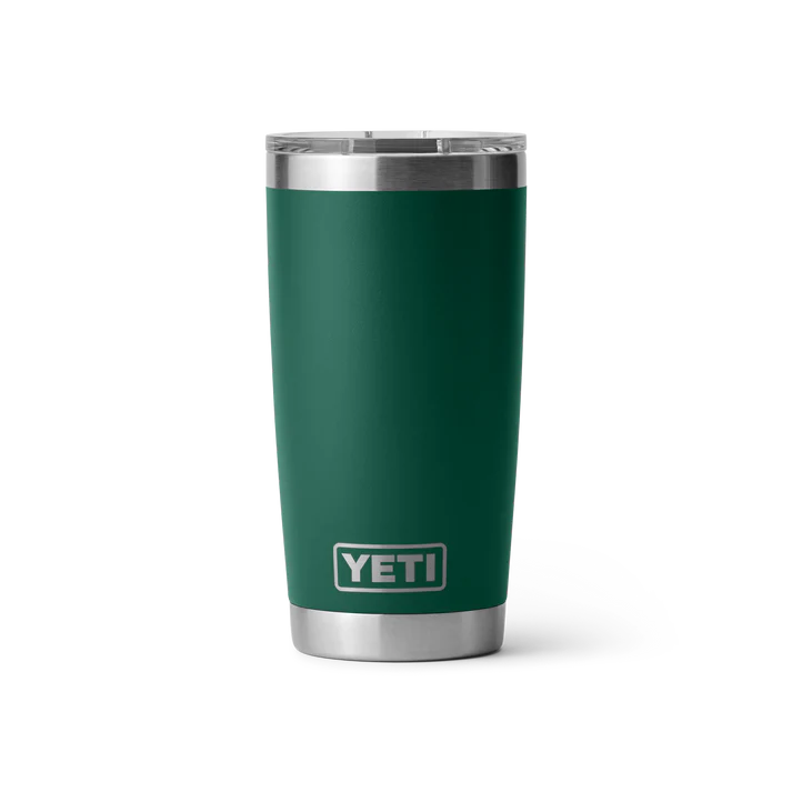 YETI Rambler 20 OZ (591ml) Tumbler With Magslider Lid - Black Forest Green