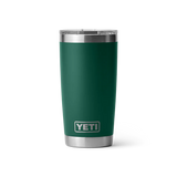 YETI Rambler 20 OZ (591ml) Tumbler With Magslider Lid - Black Forest Green
