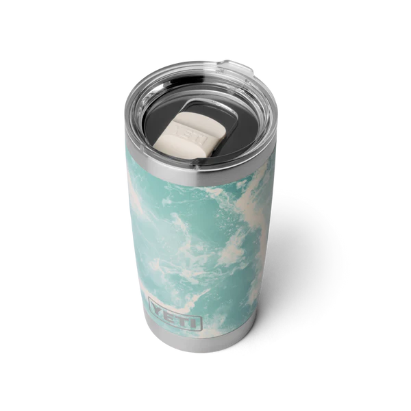 YETI Rambler 20 OZ (591ml) Tumbler With Magslider Lid - Sea View
