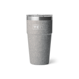 YETI Rambler 20 OZ Stackable Cup Riverhead Green front