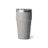 YETI Rambler 20 OZ Stackable Cup Riverhead Green back