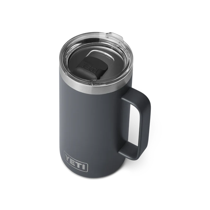 YETI Rambler 24 OZ (709ml) Mug With Magslider Lid - Charcoal