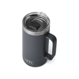 YETI Rambler 24 OZ (709ml) Mug With Magslider Lid - Charcoal