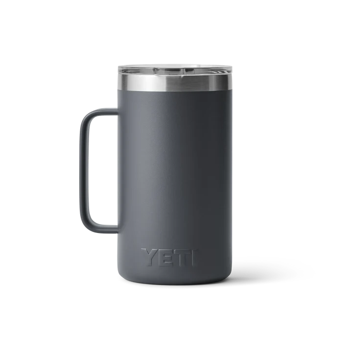 YETI Rambler 24 OZ (709ml) Mug With Magslider Lid - Charcoal