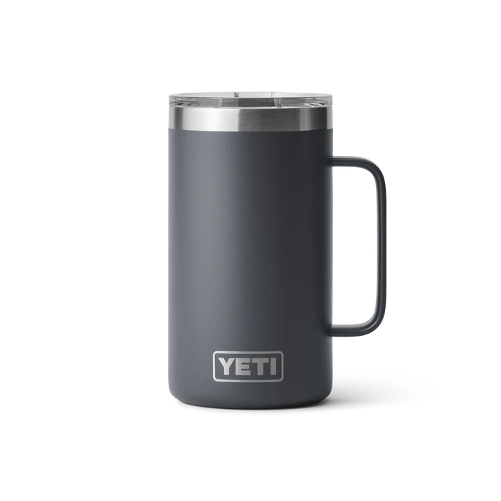 YETI Rambler 24 OZ (709ml) Mug With Magslider Lid - Charcoal