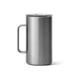 YETI Rambler 24 OZ (709ml) Mug With Magslider Lid - Stainless Steel