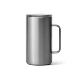 YETI Rambler 24 OZ (709ml) Mug With Magslider Lid - Stainless Steel