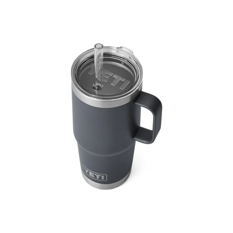 YETI Rambler 25 OZ (739ml) Straw Mug With Straw Lid - Charcoal