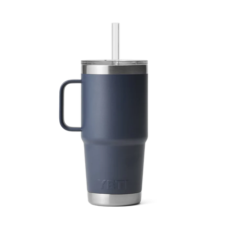 YETI Rambler 25 OZ (739ml) Straw Mug With Straw Lid - Navy