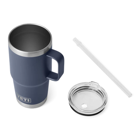 YETI Rambler 25 OZ (739ml) Straw Mug With Straw Lid - Navy