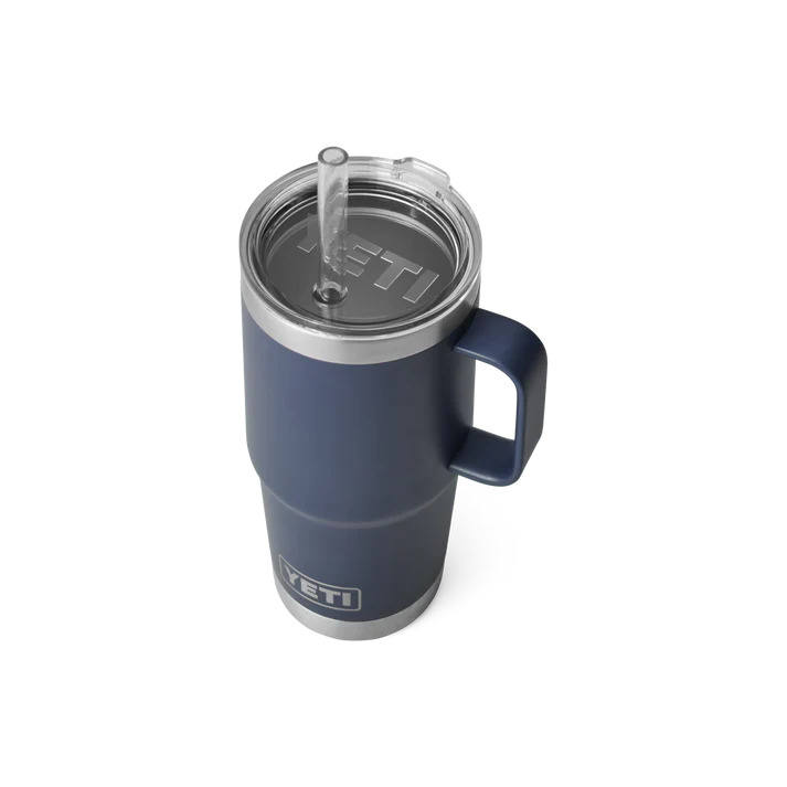 YETI Rambler 25 OZ (739ml) Straw Mug With Straw Lid - Navy