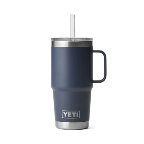 YETI Rambler 25 OZ (739ml) Straw Mug With Straw Lid - Navy