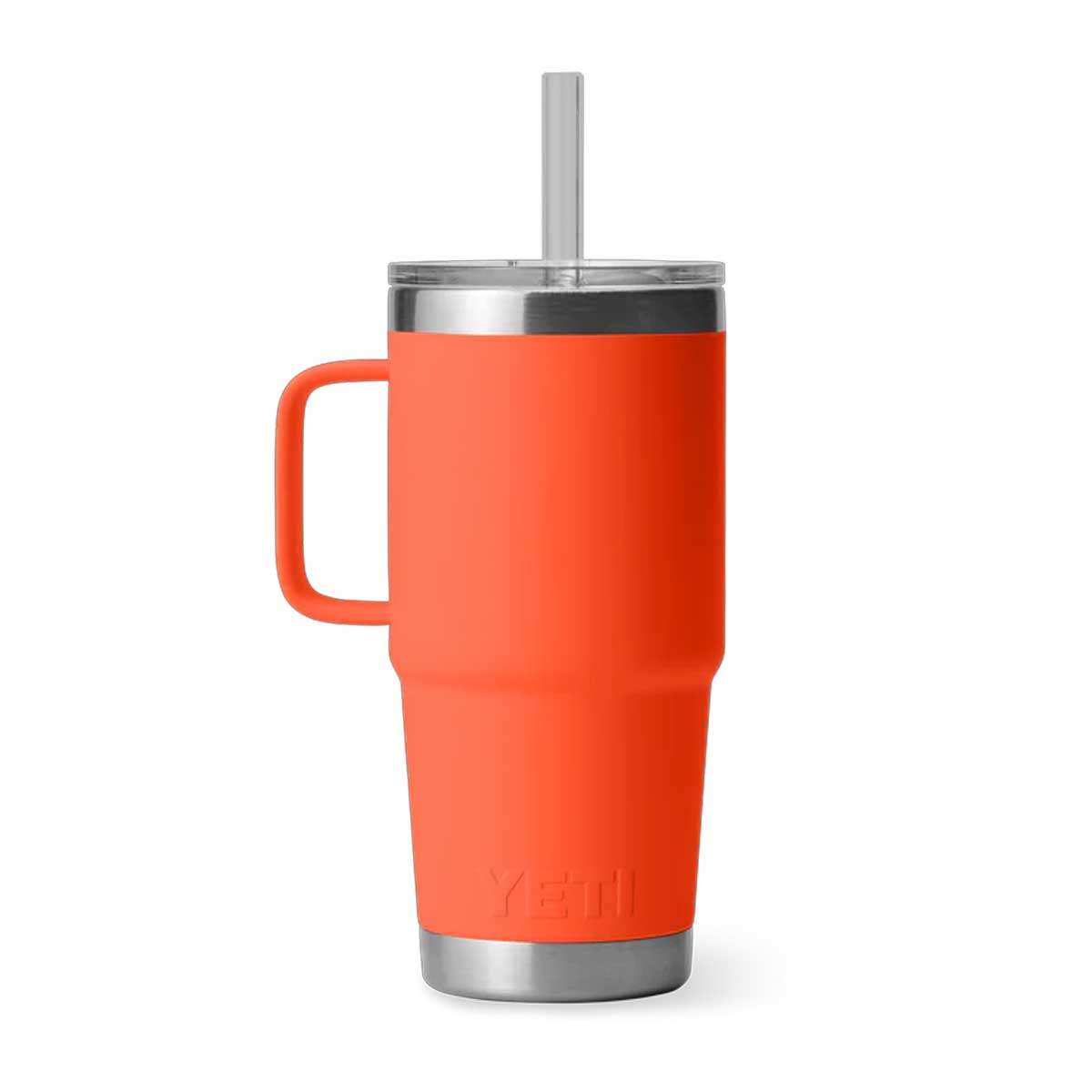 YETI Rambler 25 OZ (739ml) Straw Mug With Straw Lid - Papaya