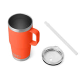 YETI Rambler 25 OZ (739ml) Straw Mug With Straw Lid - Papaya