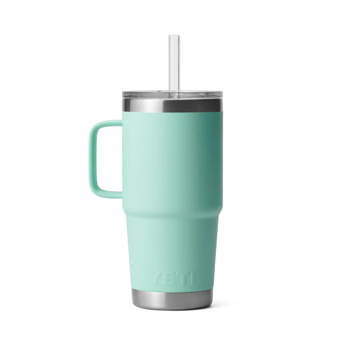 YETI Rambler 25 OZ (739ml) Straw Mug With Straw Lid - Seafoam
